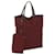 FENDI Zucchino Canvas Hand Bag Red Auth 62237  ref.1190998