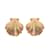 SAINT LAURENT  Earrings T.  gold plated Golden Gold-plated  ref.1191112