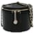Chanel Black CC Round Vanity Bag Leather Pony-style calfskin  ref.1191267