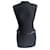 Dior Cinturones Negro Gris Cuero Lienzo  ref.1191396