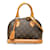 Brown Louis Vuitton Monogram Alma BB Satchel Leather  ref.1191443