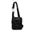 Monogramma Louis Vuitton nero A4 Borsa a tracolla asimmetrica imbottita in pelle di agnello  ref.1191451