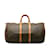 Keepall marron à monogramme Louis Vuitton 55 Sac de voyage Cuir  ref.1191463