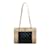 Brown Chanel Bicolor Mademoiselle Vintage Shopping Tote Shoulder Bag Leather  ref.1191471