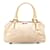 Beige Louis Vuitton Monogram Mini Lin Trapeze PM Handbag Leather  ref.1191495