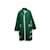 Johnnie Boden Dark Green & White Bode Garfield Downs Merino Wool Blanket Coat Size US S/M  ref.1191499