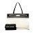Weiße Saint Laurent Medium Manhattan Shopper-Tasche - vista 10