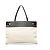 Weiße Saint Laurent Medium Manhattan Shopper-Tasche - vista 3