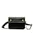 Hermès Black Hermes Courchevel Pochette Green Waist Bag Leather  ref.1191549