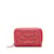 Portafoglio piccolo con cerniera rosa Chanel CC Caviar in filigrana Pelle  ref.1191618