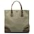 Taupe Prada Canvas Tote Bag Leather  ref.1191659