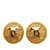 Gold Chanel CC Clip On Earrings Golden Gold-plated  ref.1191708