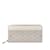 White Goyard Goyardine Matignon GM Long Wallets Leather  ref.1191754