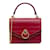 Red Mulberry Embossed Harlow Satchel Leather  ref.1191765