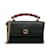 Bolso satchel Diana mini de bambú Gucci negro Cuero  ref.1191790