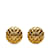 Pendientes de clip Chanel CC dorados Chapado en oro  ref.1191794