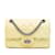 Gelbe Chanel Mini Reissue Umhängetasche mit Lackklappe Leder  ref.1191819