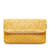 Yellow Goyard Goyardine Sainte Marie MM Clutch Bag Toile Jaune  ref.1191840