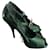 Mulberry Heels Green Patent leather  ref.1191871