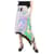Emilio Pucci Multicoloured printed button-down skirt - size UK 10 Multiple colors Silk  ref.1191896