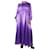 Forte Forte Purple silk satin dress - size UK 12  ref.1191904