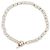 Dodo Pomellato BRACCIALE POMELLATO DODO GRANELLI MISURA 18 ARGENTO STERLING XL 925 10.9 PERLE GR