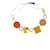 Collar geométrico de resina Marni en algodón multicolor  ref.1192155