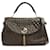 Gianni Versace Altea Quilted Barocco Vanitas Bag in Khaki Green Leather  ref.1192163