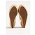 Sandali con zeppa espadrillas decorati Louis Vuitton Gossip Cube in pelle beige - vista 8