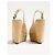 Sandali con zeppa espadrillas decorati Louis Vuitton Gossip Cube in pelle beige - vista 9