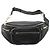 Alexander Wang Attica Fanny Pack em couro napa preto