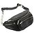 Alexander Wang Attica Fanny Pack em couro napa preto - vista 3