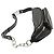 Alexander Wang Attica Fanny Pack em couro napa preto - vista 4