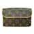 Louis Vuitton Monogram Pochette Florentine M51855 Brown Cloth  ref.1192214
