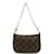 Louis Vuitton Damier Ebene Mini Pochette Accessories N58009 Brown Cloth  ref.1192223