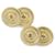 Chanel Dourado Metal  ref.1192261