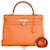 Hermès Hermes Kelly 35 Naranja Cuero  ref.1192284