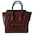 Céline Celine Luggage bag in burgundy python Dark red Exotic leather  ref.1192379