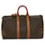 Louis Vuitton Keepall 45 Brown Cloth  ref.1192409