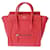 Luggage Céline-Gepäck Rot Leder  ref.1192531