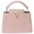 Louis Vuitton Capucines Pink Leder  ref.1192544