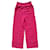 Hermès pantalones de punto Rosa Lana  ref.1192762