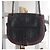 Borsa Coach in pelle martellata nera e bordeaux Nero - vista 10