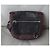 Borsa Coach in pelle martellata nera e bordeaux Nero - vista 3
