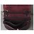 Borsa Coach in pelle martellata nera e bordeaux Nero - vista 7