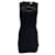 Autre Marque Herve Leger Black Crewneck Crystal Cutout Mini Dress Viscose  ref.1192876