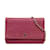 Rosa Chanel Camellia Wallet On Chain Umhängetasche Pink Leder  ref.1192923
