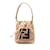 Pink Fendi Shearling Mini Mon Tresor Bucket Bag Leather  ref.1192931