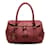 Red Fendi Mini Selleria Linda Handbag Rosso Pelle  ref.1192933