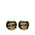 Pendientes de clip Chanel CC dorados Chapado en oro  ref.1192972